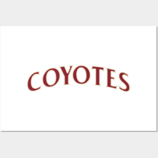 Coyotes Posters and Art